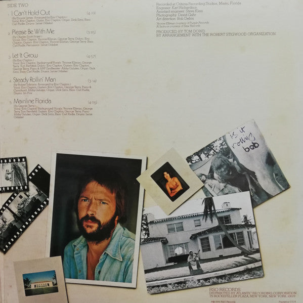 Eric Clapton - 461 Ocean Boulevard (Vinyl, LP, Album, Stereo) Very Good (VG) / Very Good Plus (VG+)