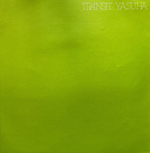 Yasuha - Transit = トランジット (Vinyl, LP, Album, Stereo) Very Good Plus (VG+) / Near Mint (NM or M-)