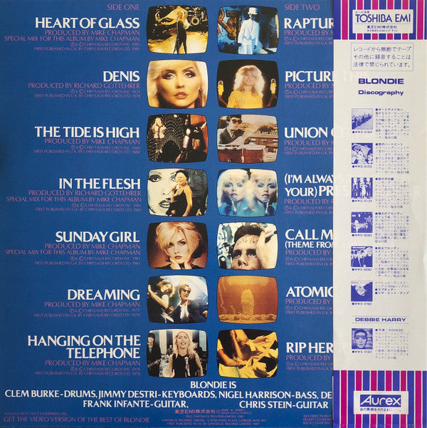 Blondie - The Best Of Blondie (Vinyl, LP, Compilation)