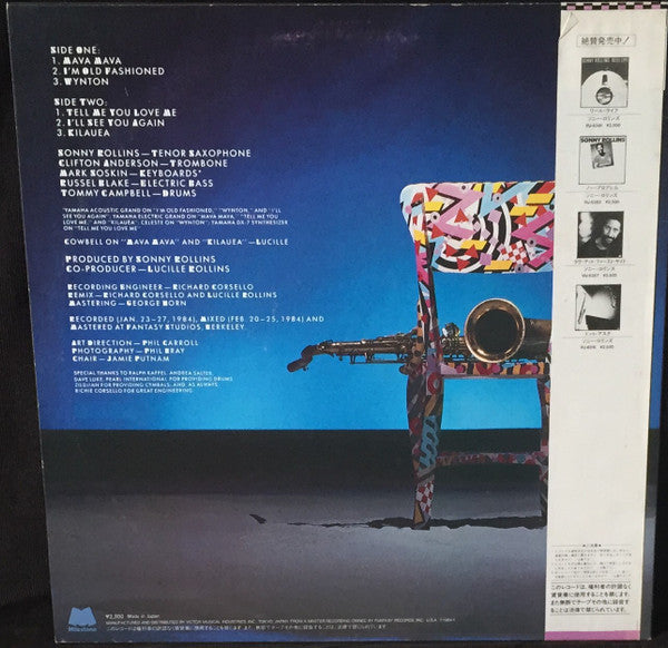 Sonny Rollins - Sunny Days Starry Nights (Vinyl, LP, Album)