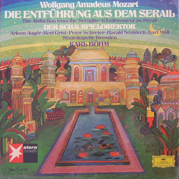 Wolfgang Amadeus Mozart - Die Entführung Aus Dem Serail / Der Schauspieldirektor (3xVinyl, Box Set, LP, Album, Stereo, Limited Edition) Near Mint (NM or M-) / Very Good Plus (VG+)