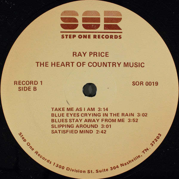 Ray Price - The Heart Of Country Music (2xVinyl, LP, Album) Good Plus (G+) / Good Plus (G+)