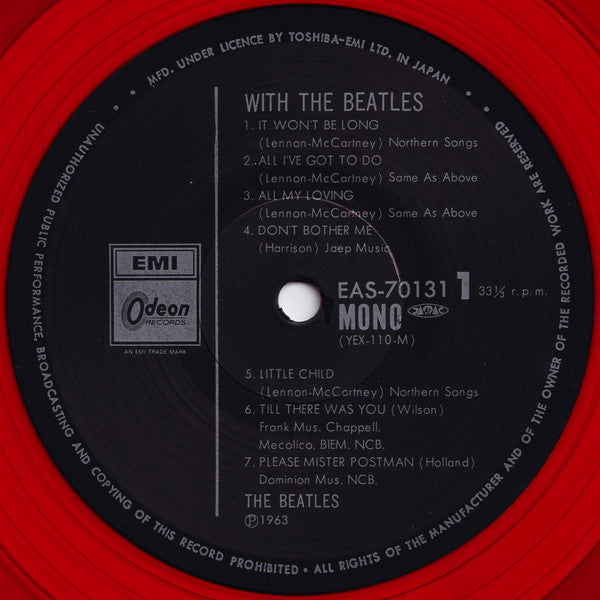 The Beatles - With The Beatles (Vinyl, LP, Album, Limited Edition, Mono) Very Good (VG) / Very Good (VG)