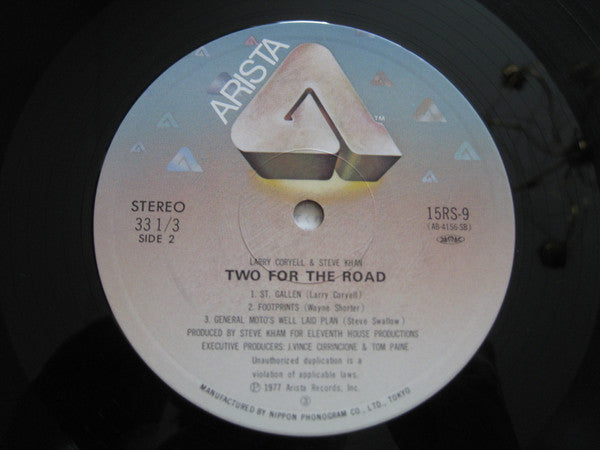 Larry Coryell - Two For The Road (Vinyl, LP, Album, Reissue) Very Good Plus (VG+) / Very Good (VG)
