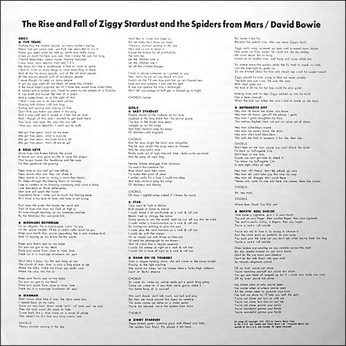 David Bowie - The Rise And Fall Of Ziggy Stardust And The Spiders F...