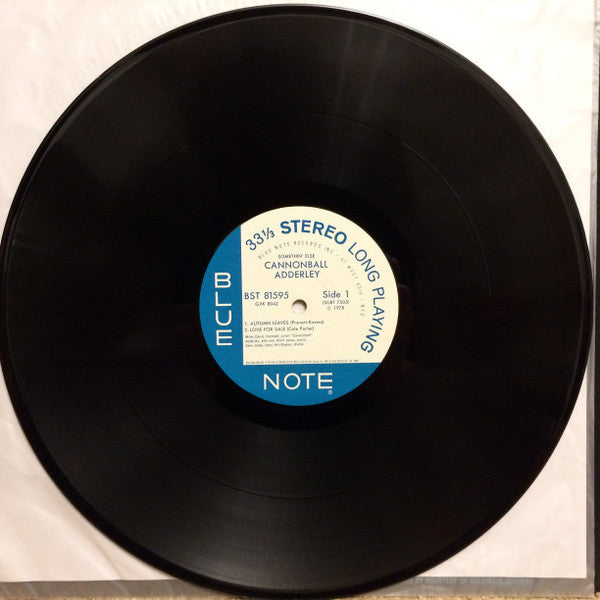 Cannonball Adderley - Somethin' Else (Vinyl, LP, Album, Limited Edition, Reissue, Stereo) Near Mint (NM or M-) / Very Good Plus (VG+)