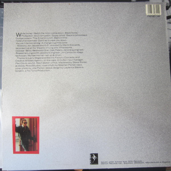 Graham Parker - Live! Alone In America (Vinyl, LP, Album) Near Mint (NM or M-) / Very Good Plus (VG+)