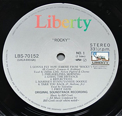 Bill Conti - Rocky - Original Motion Picture Score (Vinyl, LP, Albu...