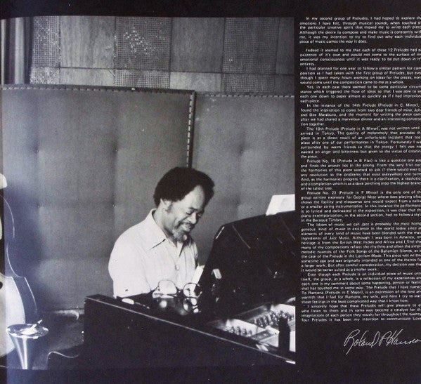 Roland Hanna - 24 Preludes Book: 2 (Vinyl, LP, Album) Very Good Plus (VG+) / Very Good (VG)