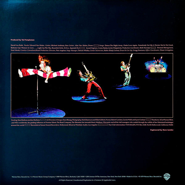 Van Halen - Van Halen II (Vinyl, LP, Album, Reissue, Remastered) Very Good (VG) / Very Good (VG)