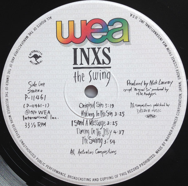 INXS - The Swing (Vinyl, LP, Album)