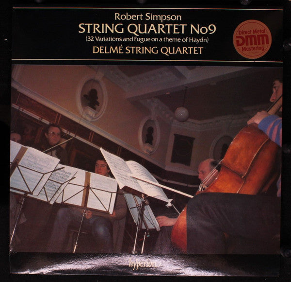 Robert Simpson (6) - String Quartet No9 (32 Variations And Fugue On A Theme Of Haydn) (Vinyl, LP) Very Good Plus (VG+) / Very Good Plus (VG+)