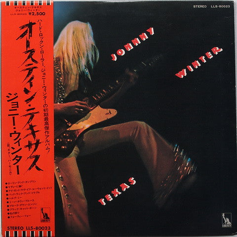 Johnny Winter - Austin Texas (Vinyl, LP, Album) Very Good Plus (VG+) / Very Good Plus (VG+)