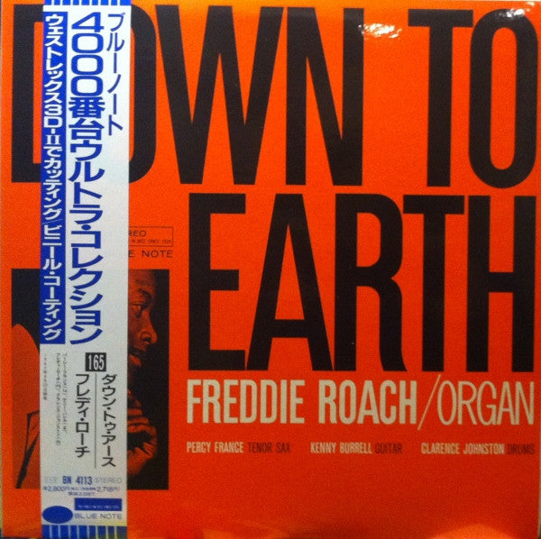 Freddie Roach - Down To Earth (Vinyl, LP, Album, Limited Edition, Reissue, Stereo) Near Mint (NM or M-) / Near Mint (NM or M-)