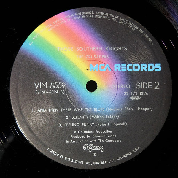 The Crusaders - Those Southern Knights (Vinyl, LP, Album, Reissue, Stereo) Very Good Plus (VG+) / Very Good Plus (VG+)