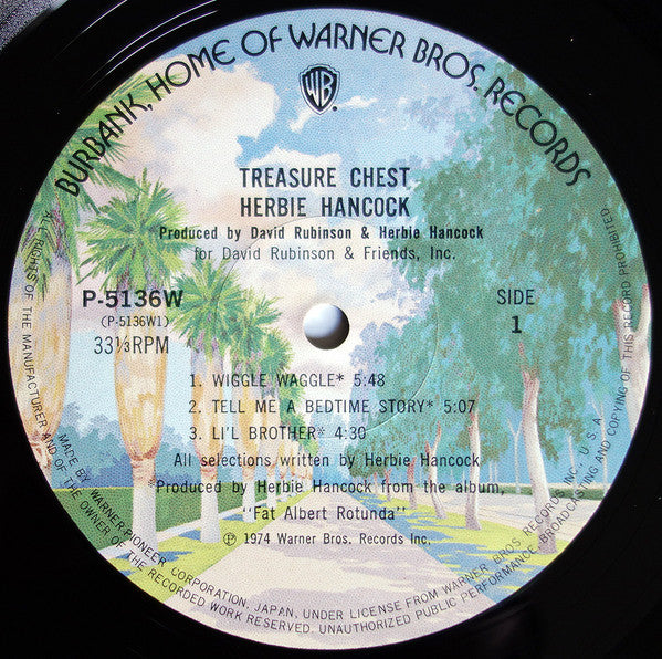 Herbie Hancock - Treasure Chest (2xVinyl, LP, Compilation) Very Good Plus (VG+) / Very Good (VG)
