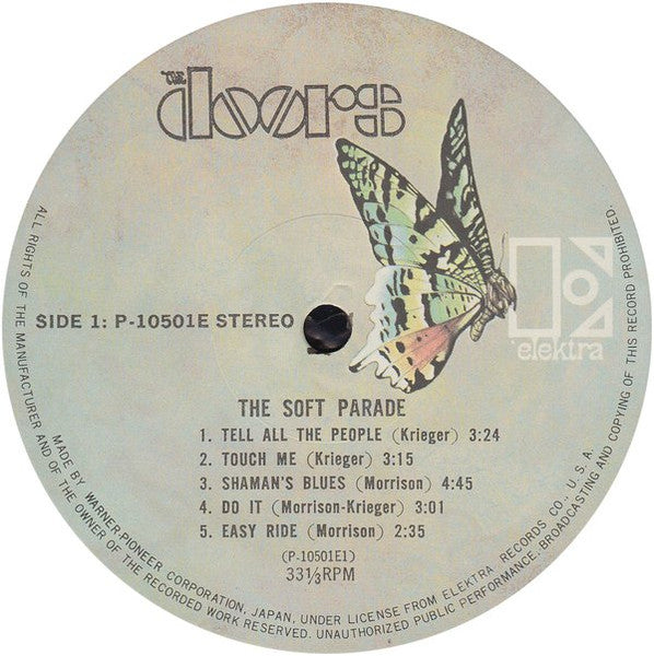 The Doors - The Soft Parade (Vinyl, LP, Album, Reissue) Very Good Plus (VG+) / Very Good Plus (VG+)