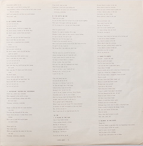 Stevie Wonder - Stevie Wonder Live (Vinyl, LP, Album, Reissue, Stereo)