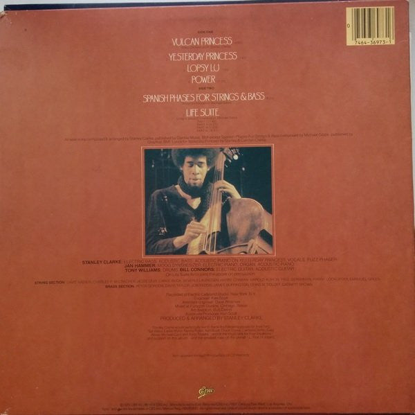 Stanley Clarke - Stanley Clarke (Vinyl, LP, Album, Reissue)