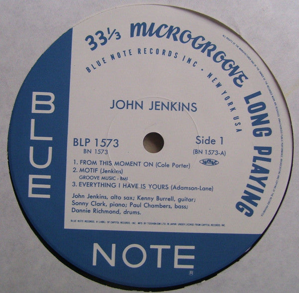 John Jenkins (2) - John Jenkins With Kenny Burrell (Vinyl, LP, Album, Limited Edition, Reissue, Mono) Near Mint (NM or M-) / Very Good Plus (VG+)