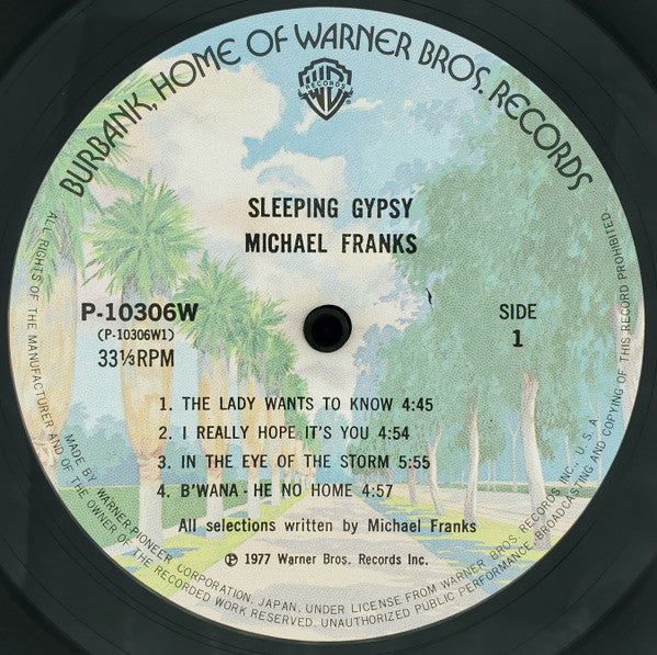Michael Franks - Sleeping Gypsy (Vinyl, LP, Album)