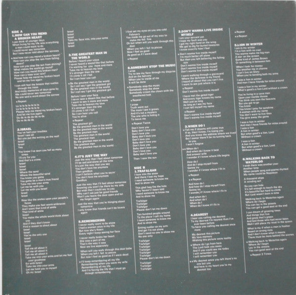 Bee Gees - Trafalgar (Vinyl, LP, Album, Reissue, Stereo) Very Good Plus (VG+) / Very Good (VG)