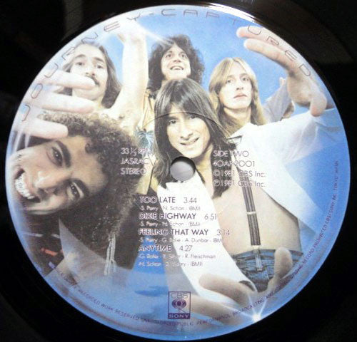 Journey - Captured (Vinyl, LP, Album, Stereo)