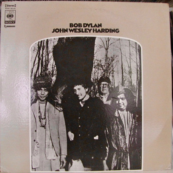 Bob Dylan - John Wesley Harding (Vinyl, LP, Album, Stereo) Very Good Plus (VG+) / Very Good (VG)
