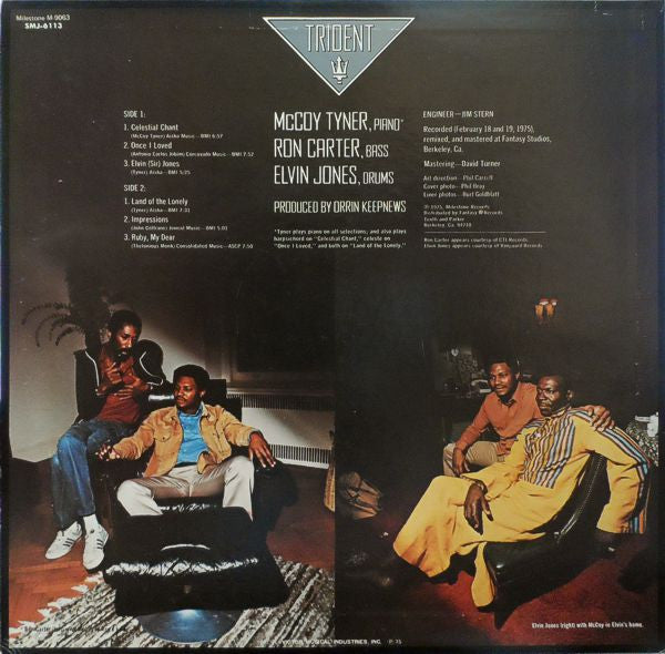 McCoy Tyner - Trident (Vinyl, LP, Album, Stereo)