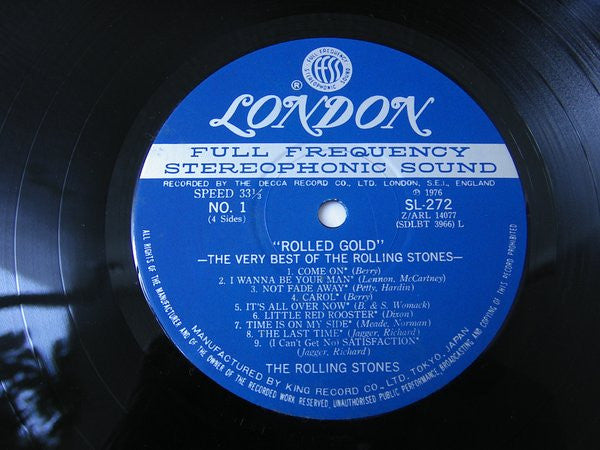 The Rolling Stones - Rolled Gold - The Very Best Of The Rolling Stones (2xVinyl, LP, Compilation) Good Plus (G+) / Good Plus (G+)