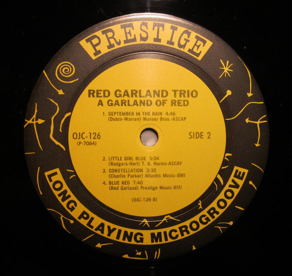 The Red Garland Trio - A Garland Of Red (Vinyl, LP, Album, Reissue,...