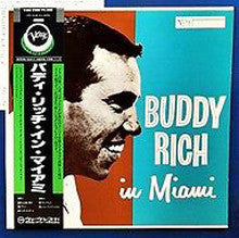 Buddy Rich - Buddy Rich In Miami (Vinyl, LP, Mono) Very Good (VG) / Very Good (VG)