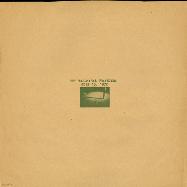 The Taj-Mahal Travellers - July 15, 1972 (Vinyl, LP, Promo, Quadraphonic) Very Good (VG) / Good Plus (G+)