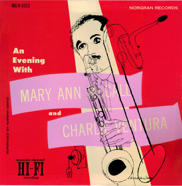Charlie Ventura - An Evening With Mary Ann McCall And Charlie Ventura (Vinyl, LP, Album, Limited Edition, Reissue, Mono) Near Mint (NM or M-) / Near Mint (NM or M-)
