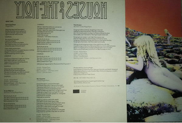 Led Zeppelin - Houses Of The Holy (Vinyl, LP, Album, Reissue)