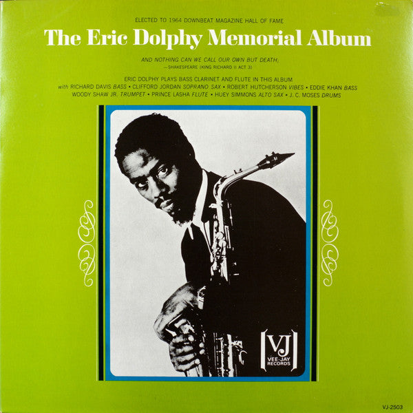 Eric Dolphy - The Eric Dolphy Memorial Album (Vinyl, LP, Album, Reissue, Stereo) Near Mint (NM or M-) / Very Good Plus (VG+)