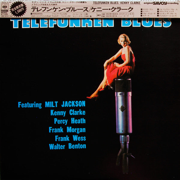 Kenny Clarke - Telefunken Blues (Vinyl, LP, Album, Mono, Reissue)