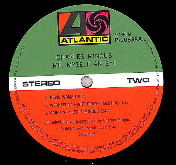 Charles Mingus - Me Myself An Eye (Vinyl, LP, Album)