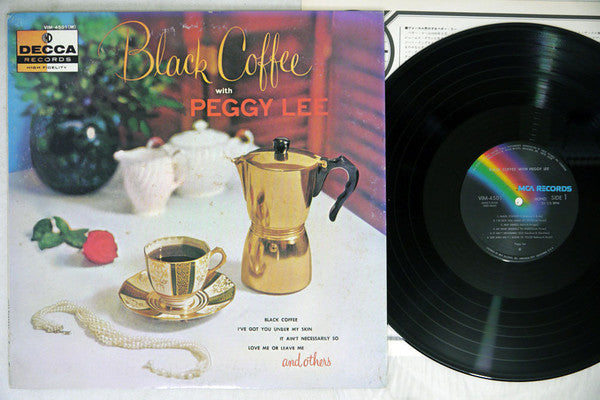 Peggy Lee - Black Coffee (Vinyl, LP, Album, Reissue, Mono)