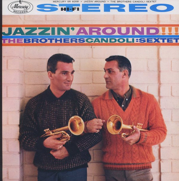 The Brothers Candoli: Sextet - Jazzin' Around!!! (Vinyl, LP, Album, Reissue, Stereo) Near Mint (NM or M-) / Near Mint (NM or M-)