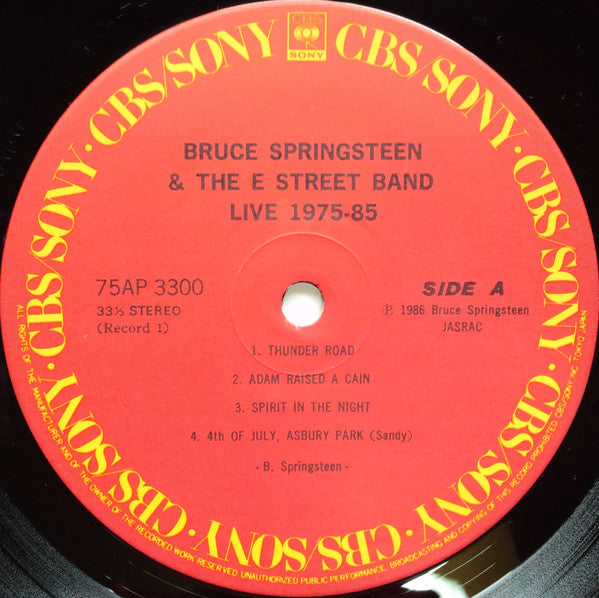 Bruce Springsteen & The E-Street Band - Live/1975-85 (Box Set, Viny...