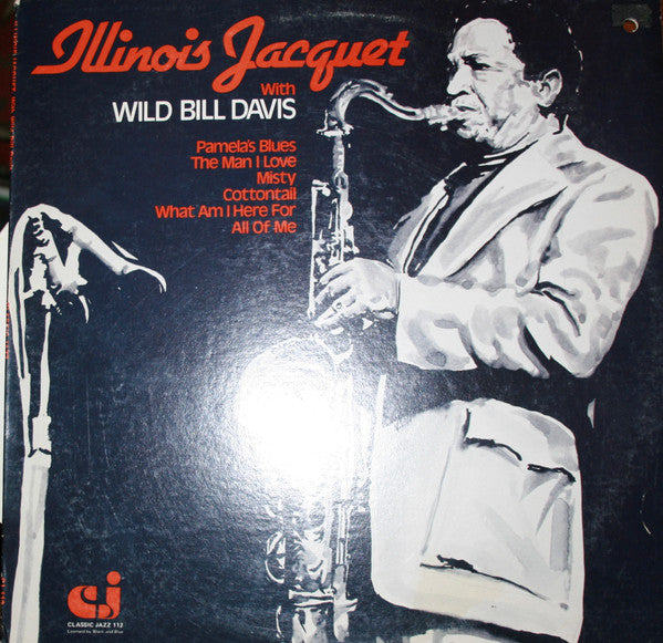 Illinois Jacquet - Illinois Jacquet With Wild Bill Davis  Vol.2 (Vinyl, LP, Album) Very Good (VG) / Very Good Plus (VG+)