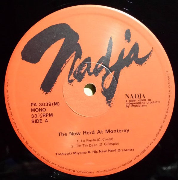 Toshiyuki Miyama & The New Herd - The New Herd At Monterey (2xVinyl, LP, Album, Mono) Near Mint (NM or M-) / Very Good Plus (VG+)