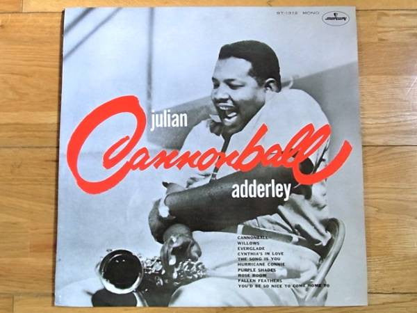 Cannonball Adderley - Julian "Cannonball" Adderley (Vinyl, LP, Album, Mono) Very Good Plus (VG+) / Very Good (VG)