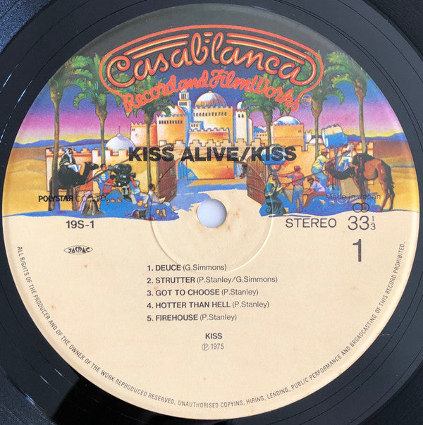 Kiss - Alive! (Vinyl, LP, Album, Reissue)