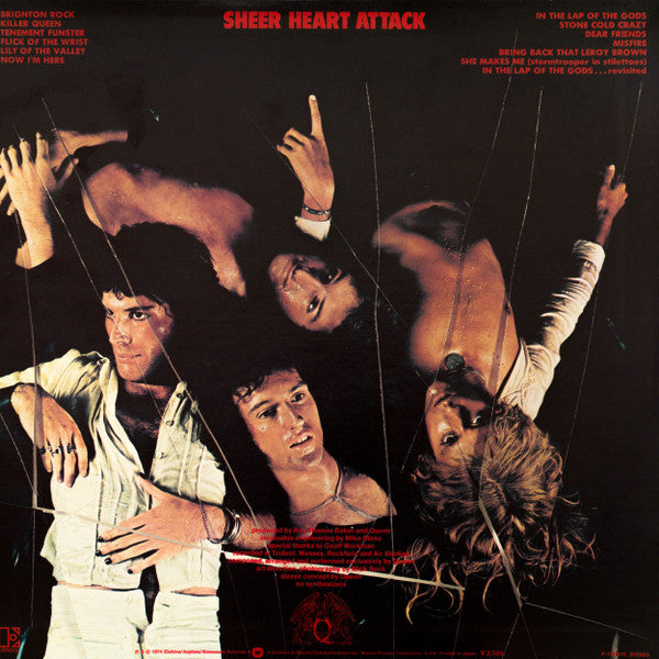 Queen - Sheer Heart Attack (Vinyl, LP, Album, Reissue, Stereo)