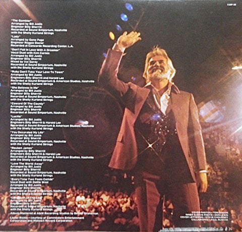 Kenny Rogers - Greatest Hits (Vinyl, LP, Compilation, Stereo) Very Good (VG) / Very Good (VG)