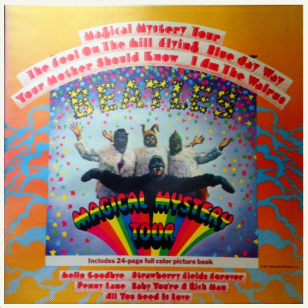 The Beatles - Magical Mystery Tour (Vinyl, LP, Compilation, Reissue, Stereo) Very Good (VG) / Very Good (VG)
