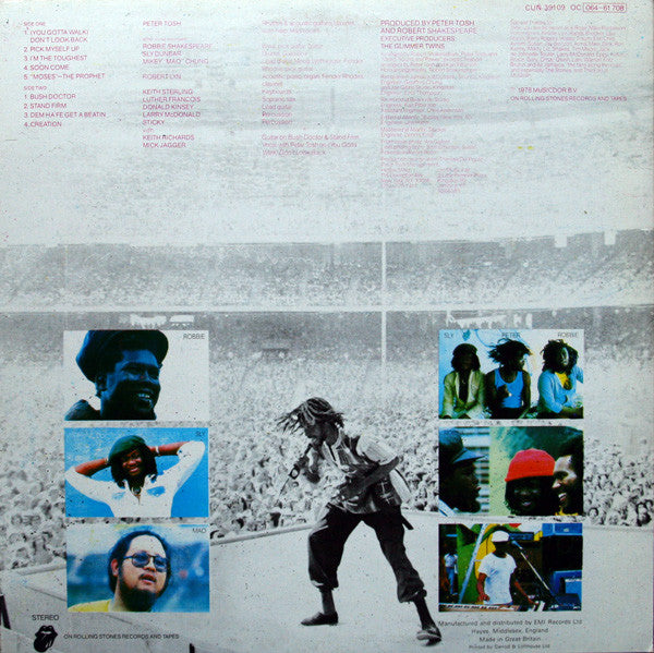 Peter Tosh - Bush Doctor (Vinyl, LP, Album, Reissue) Very Good (VG) / Very Good (VG)