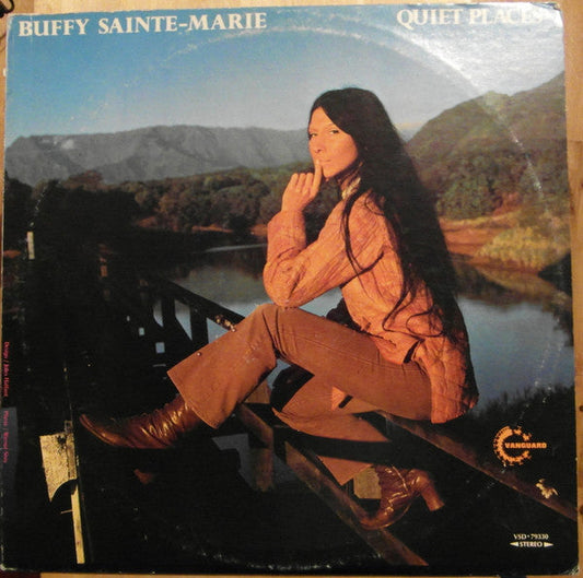 Buffy Sainte-Marie - Quiet Places (Vinyl, LP, Album) Very Good Plus (VG+) / Very Good (VG)